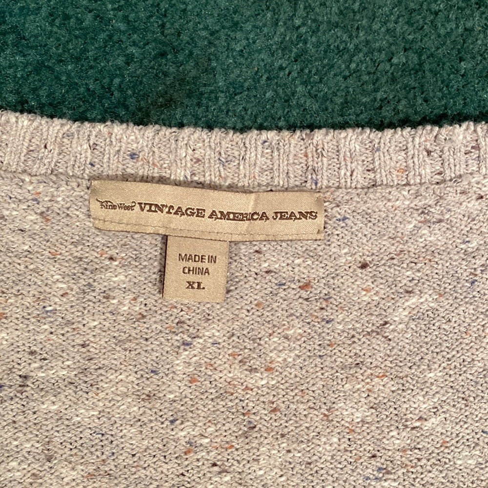 Nine West Vintage America Jeans Sweater